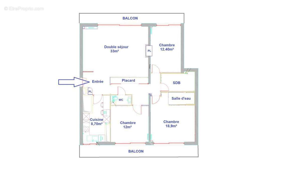 Appartement à NEUILLY-SUR-SEINE