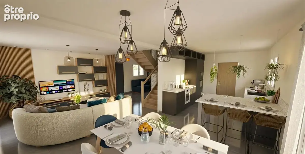 Ornex 01210, villa individuelle 141m2, 4 chambres, jardin et garage - photo 6