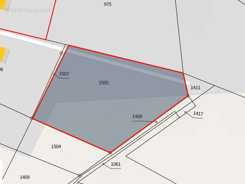 Proche age terrain 1800 m2 - photo 2