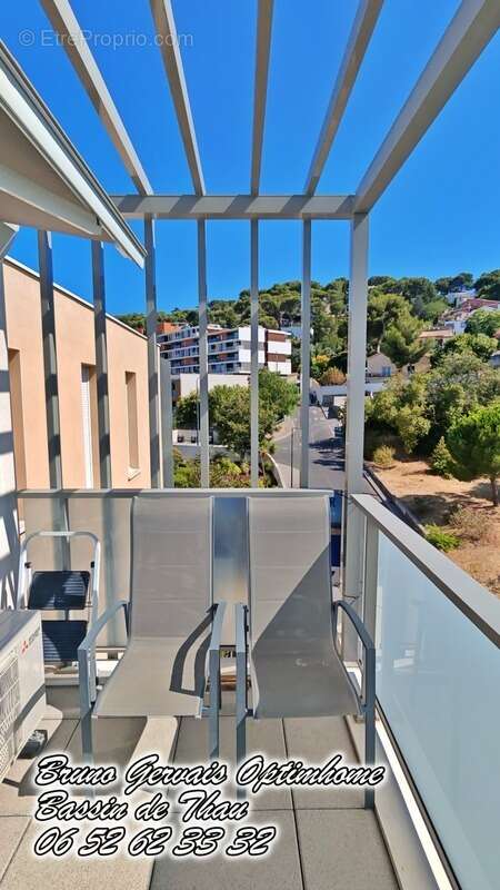 Appartement 4 pièces avec vue panoramique à vendre - Dernier étage - Terrasse - 2 parkings - Sète bas du Mont Saint-Clair - photo 2