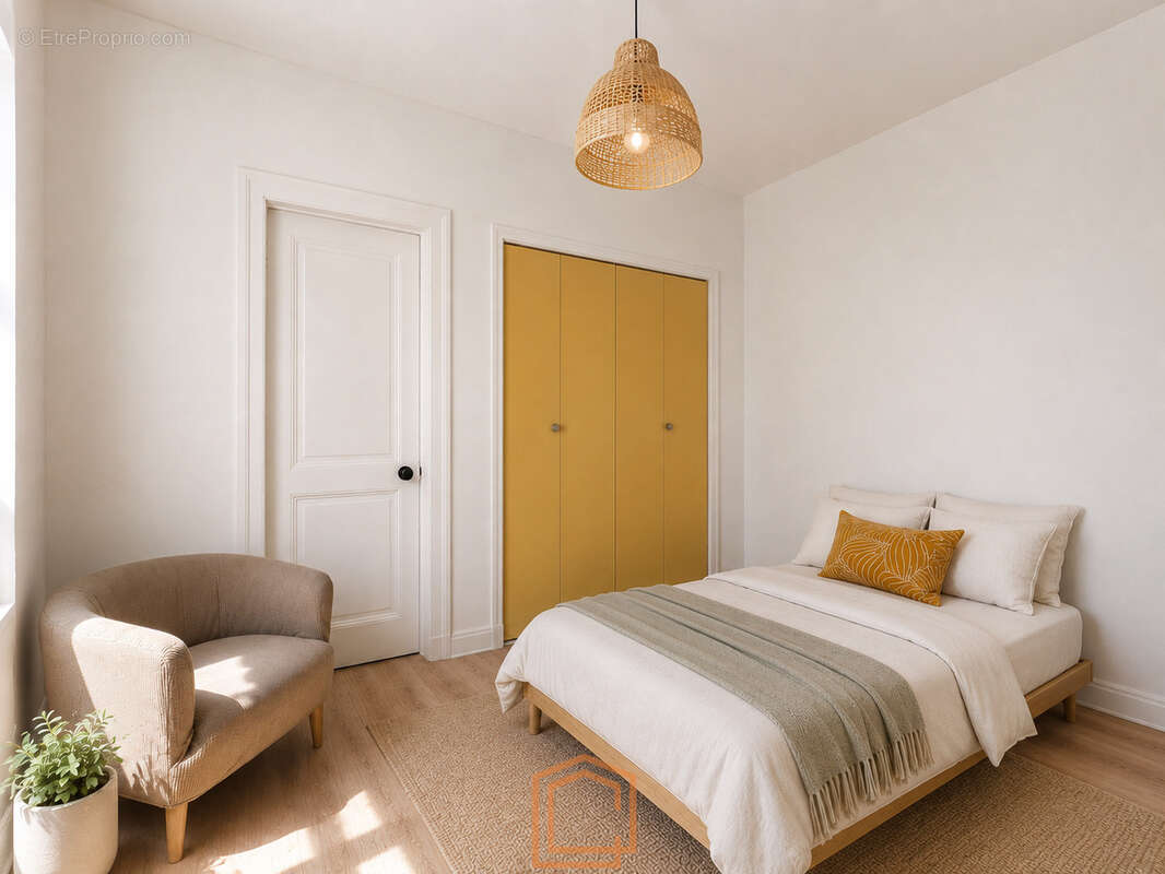 Appartement T2 Part dieu 48 m2 2ème étage - photo 4