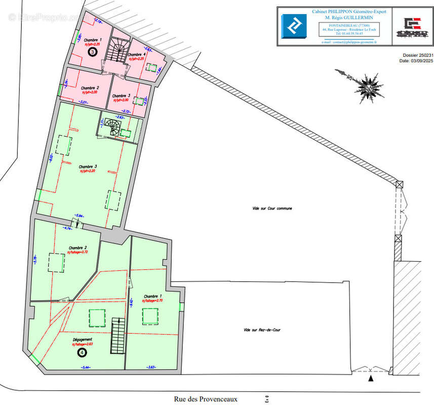 Appartement à FONTAINEBLEAU