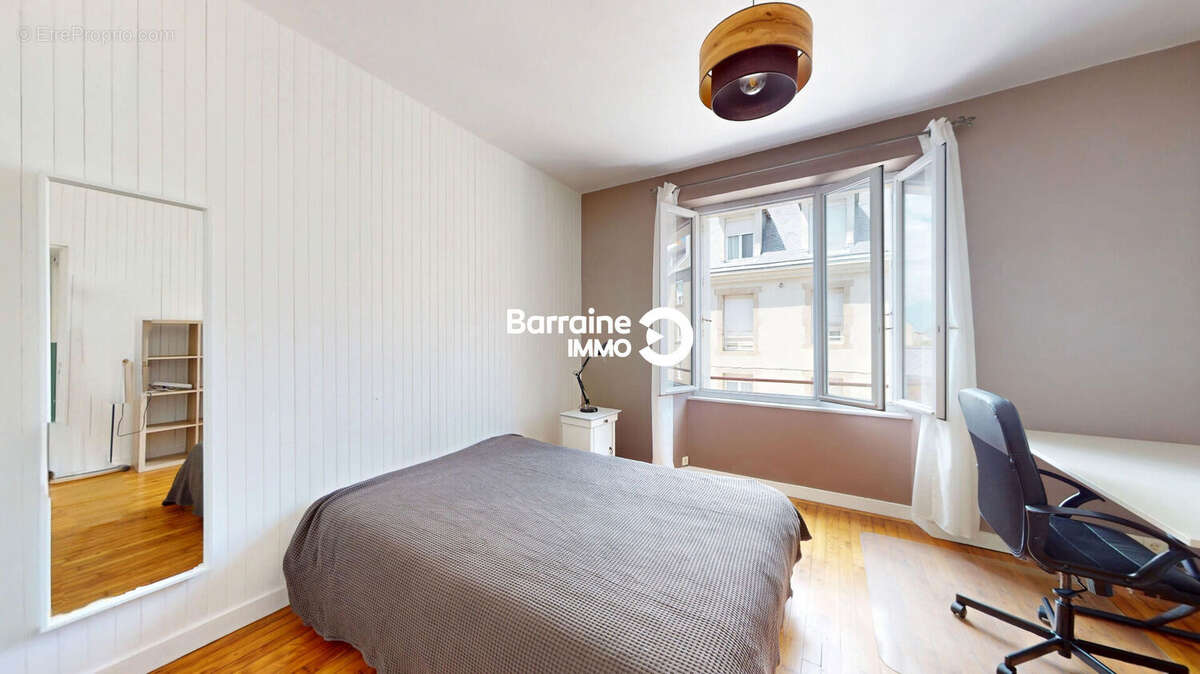 A vendre - barraine immo - appartement t3  64m²  st-michel brest - photo 7