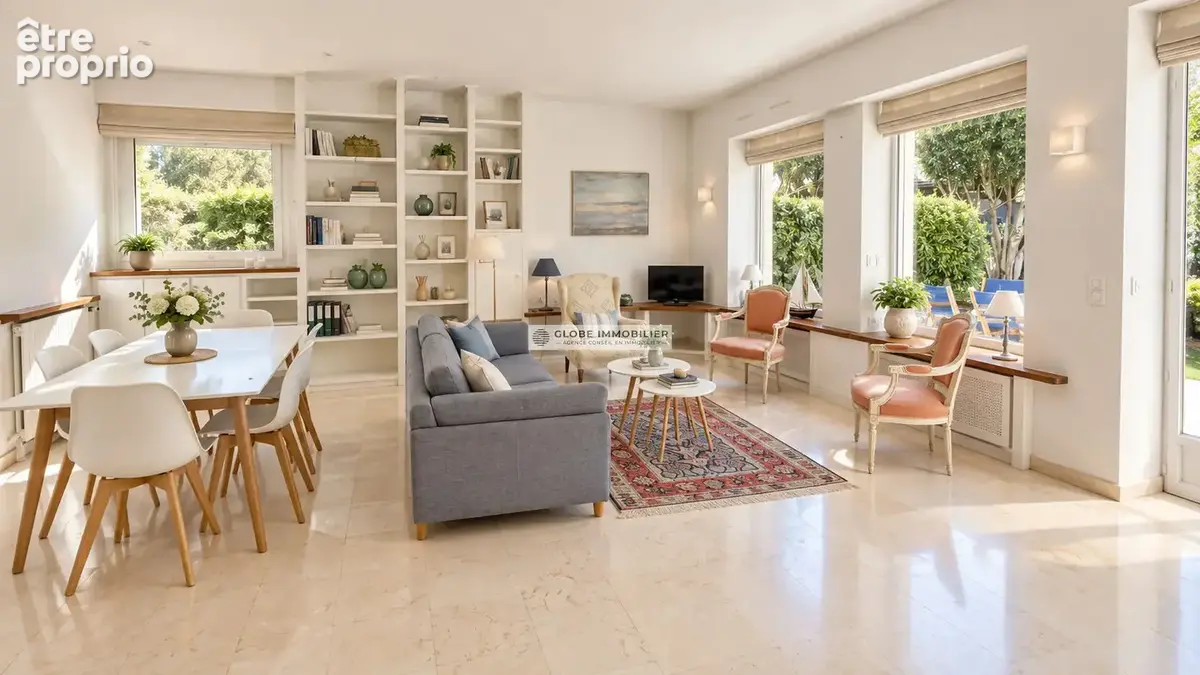 Biarritz jardin public appartement  t4 de 114 m² avec jardin privatif et garage + studio indepandant - photo 4