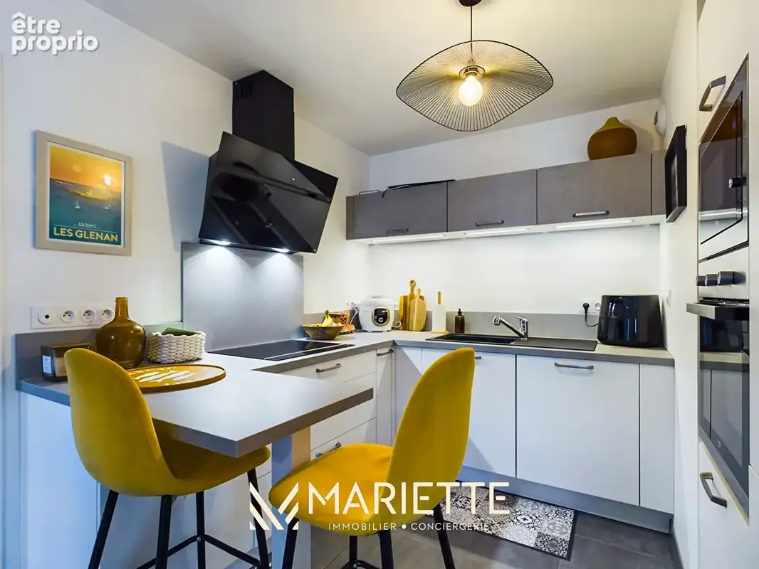 "AMBRE", Appartement T3 avec terrasse/jardin, cellier et place de parking privative. - photo 6