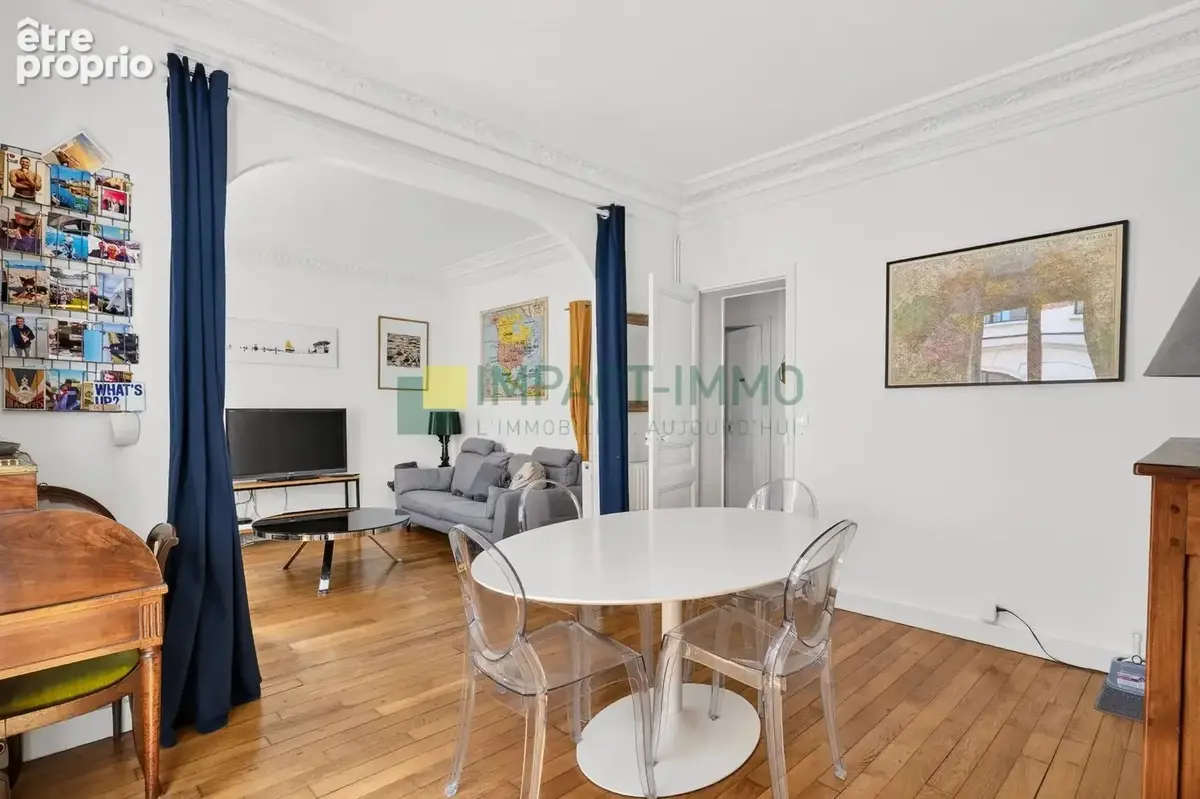 Clichy centre - 3 pieces - bel ancien - photo 7
