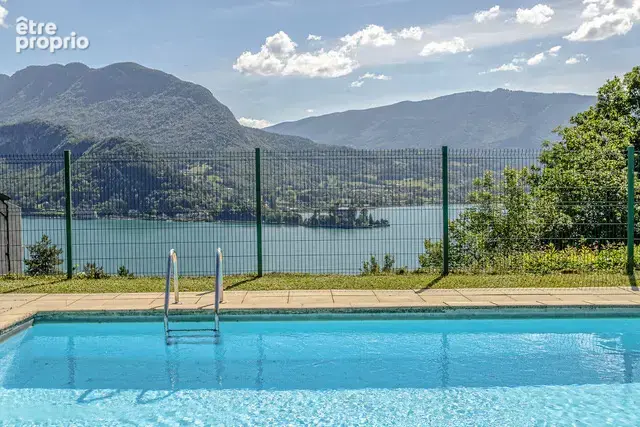 Talloires , vue exceptionnelle sur le lac et piscine - photo 2