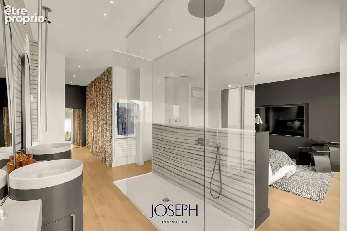Guilhemery, contemporaine avec jardin, piscine et garage. - photo 6