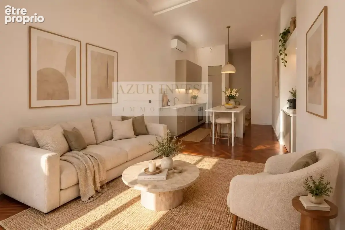 Vente 3 pieces palace centre ville menton - photo 2