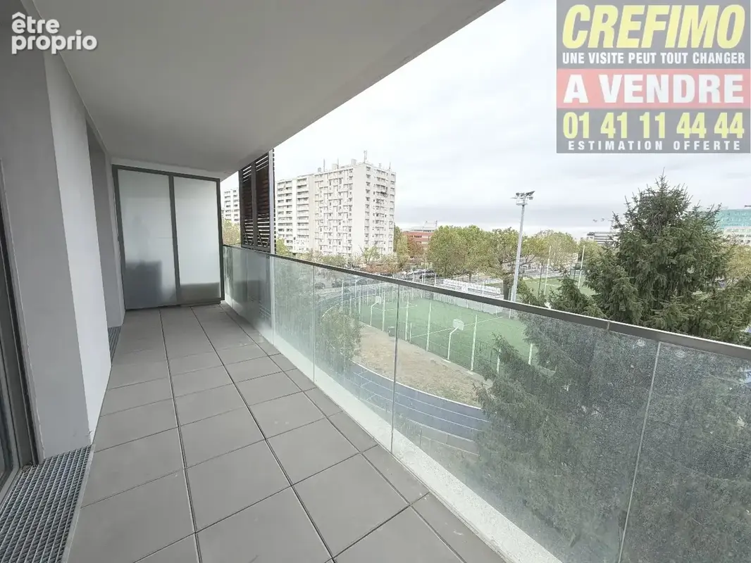 Asnières-sur-seine  appartement 2 pièces avec balcon et vue sur parc - photo 4