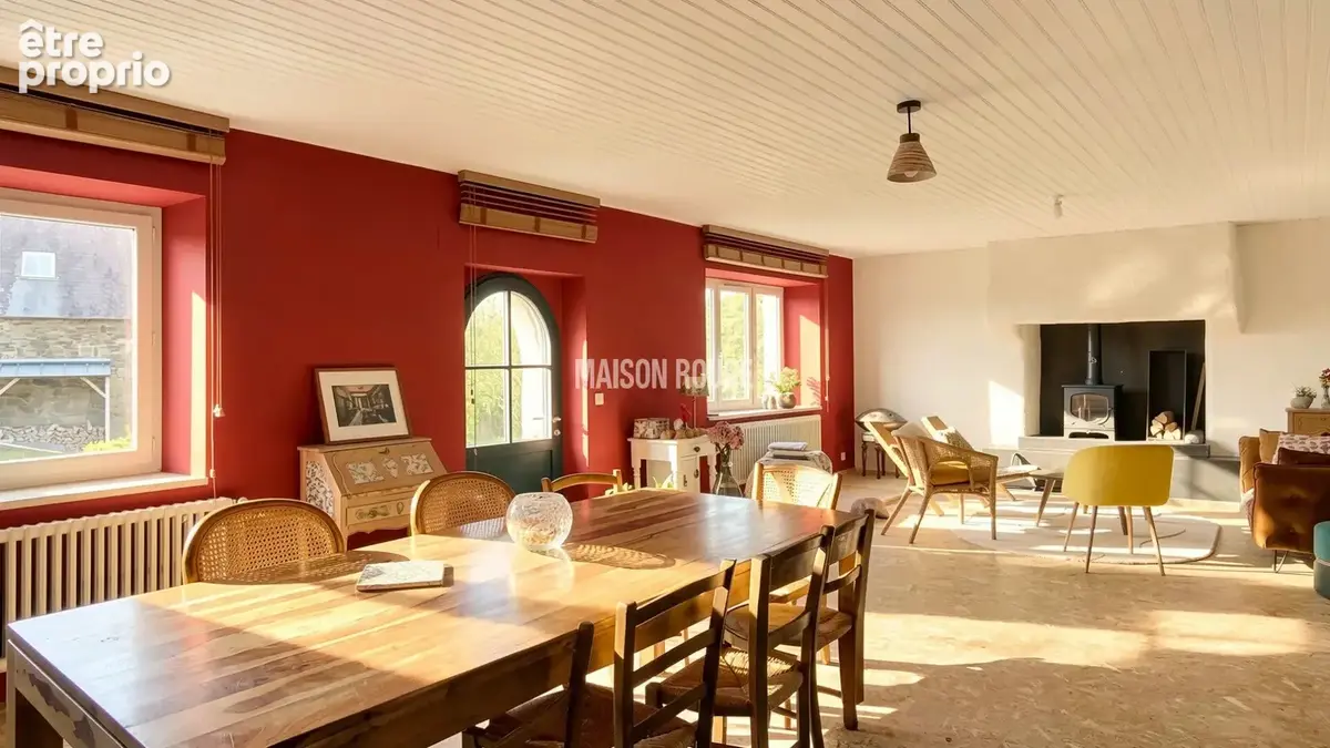 Maison lumineuse en campagne avec vie de plain-pied, 5 chambres, Plouguiel - photo 2