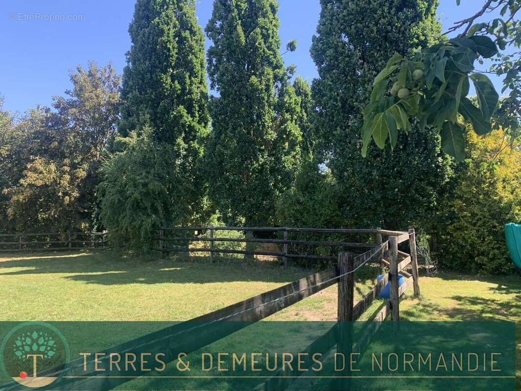 En NORMANDIE, département de l'EURE, à proximité de BEAUMESNIL, une propriété équestre avec 12 ha 40 a - photo 3