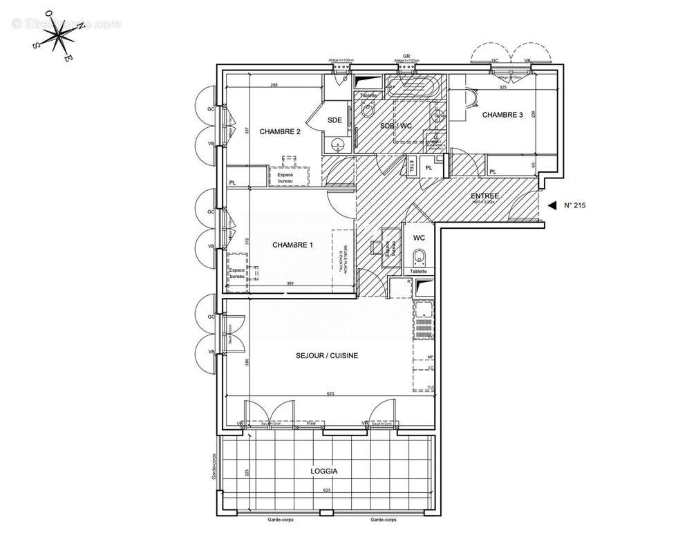 Appartement 97 m² à Joinville-Le-Pont  - photo 3