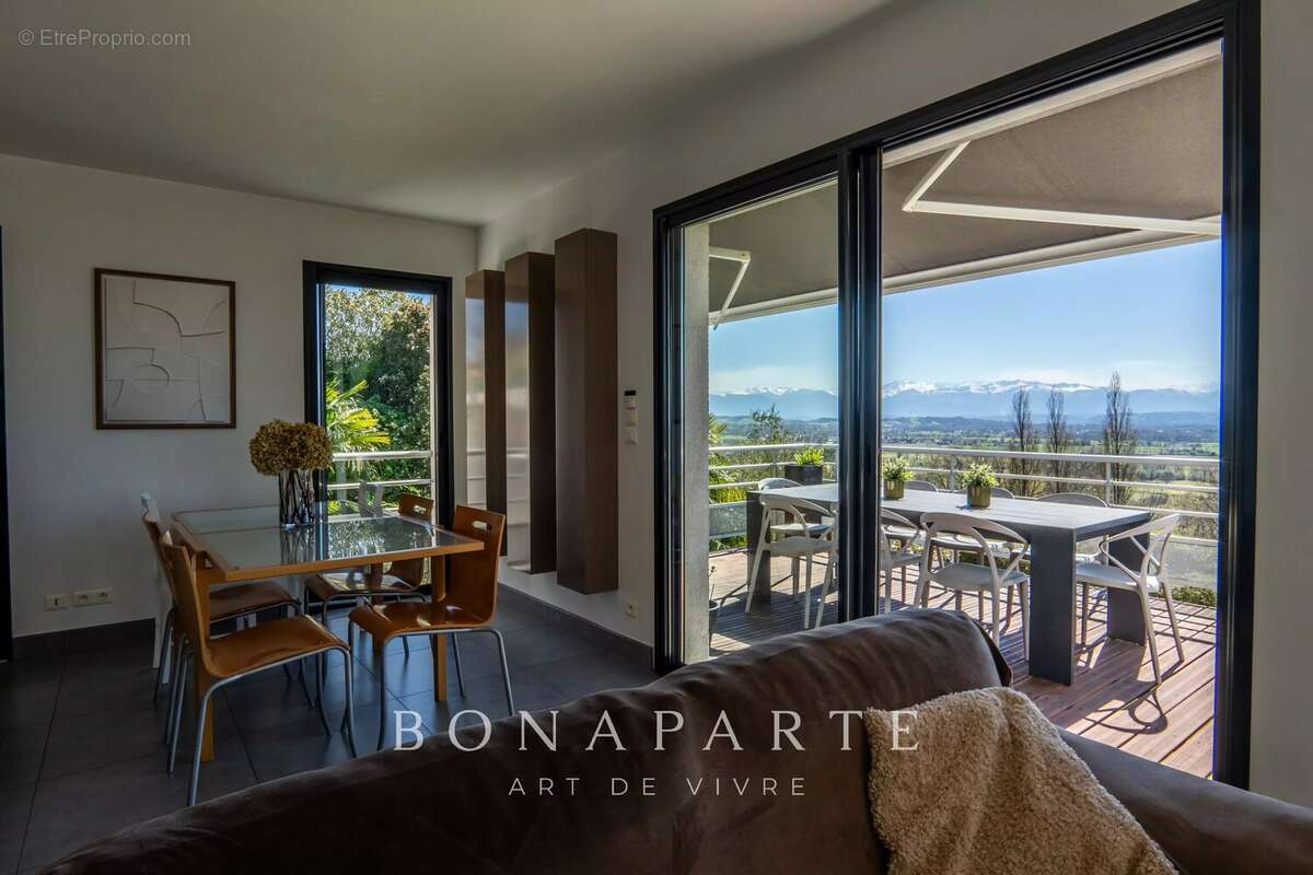 Morlaàs – maison contemporaine – vue panoramique pyrenees - photo 4