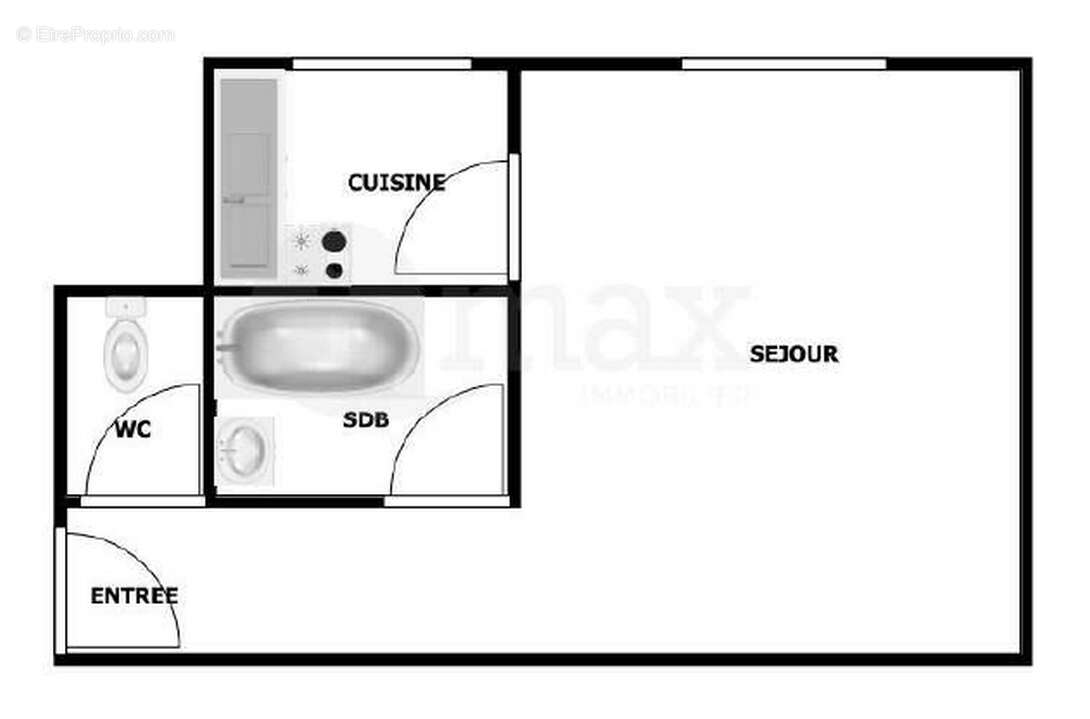 Appartement à CLICHY