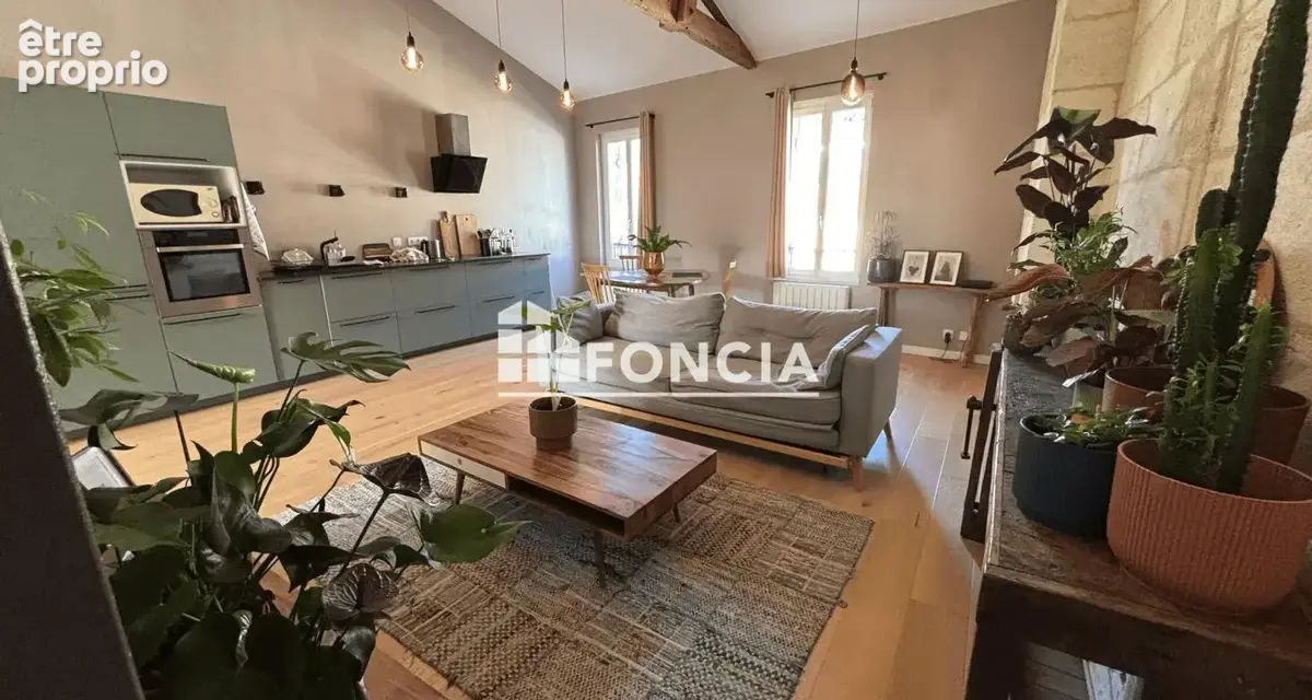 Cenon – t2 de 59 m² avec terrasse – beaux volumes - photo 2