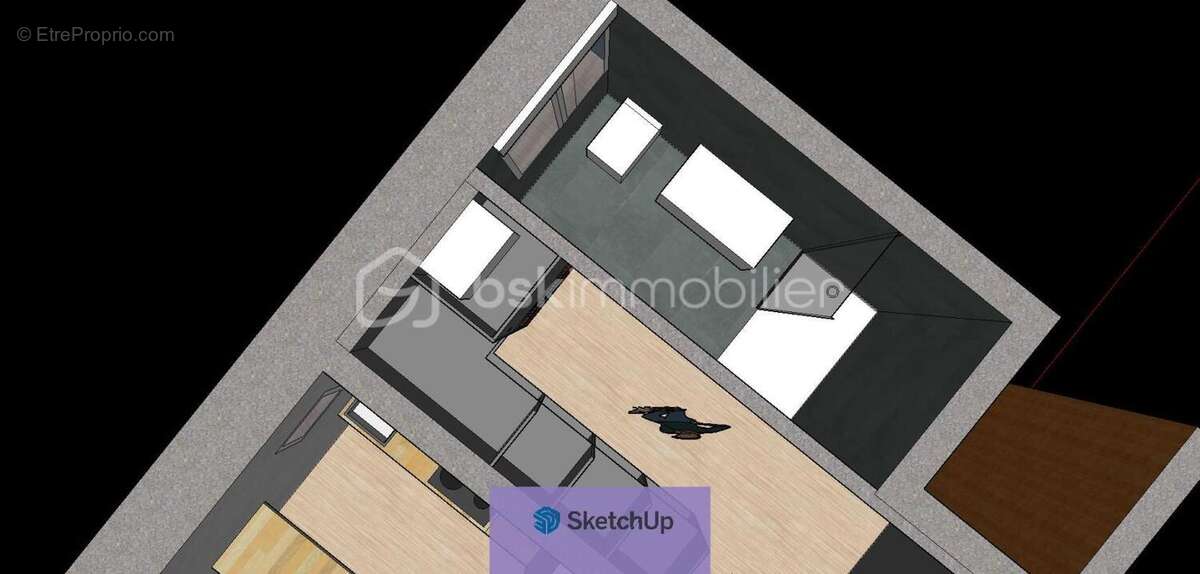 Studio entièrement renové + parking – aix-les-bains - photo 12
