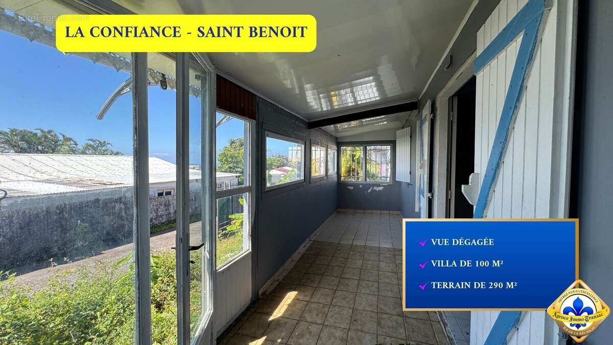 Maison à SAINT-BENOIT