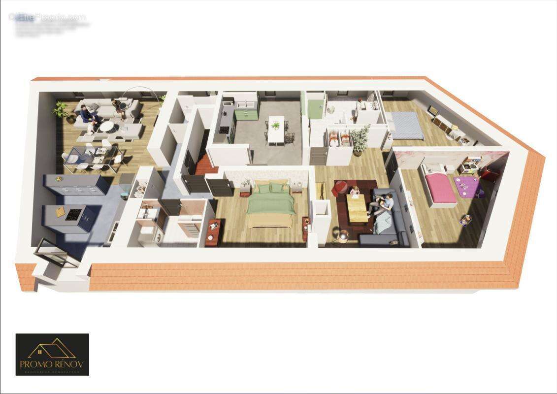 Appartement à LA RICAMARIE