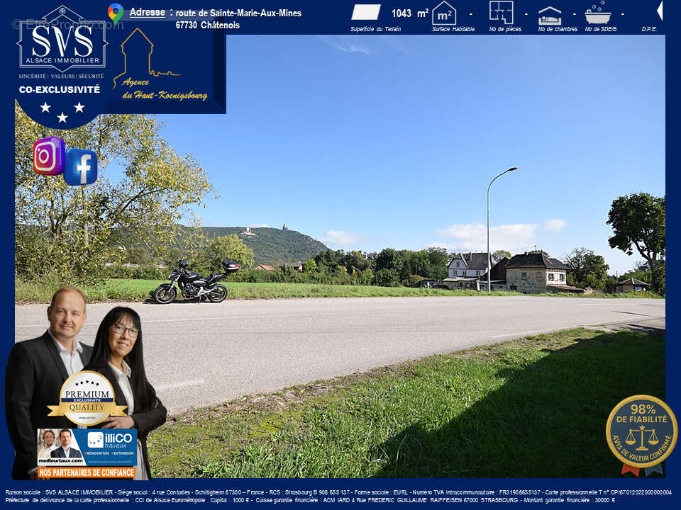 Terrain à CHATENOIS