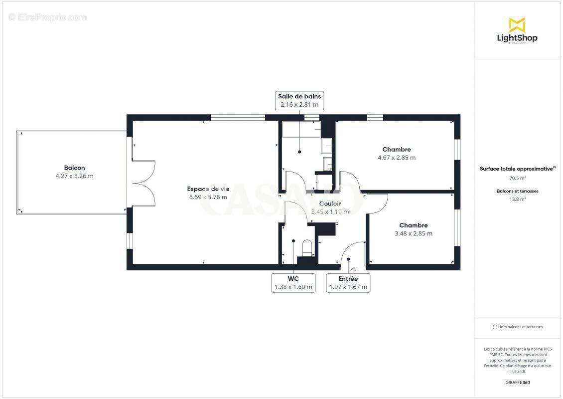 Appartement à AMBARES-ET-LAGRAVE