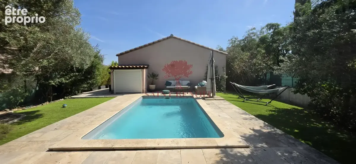 A vendre - a saint-andre-de-sangonis - belle villa de type t4 de plain-pied de 90m2 avec jardin et piscine - photo 1