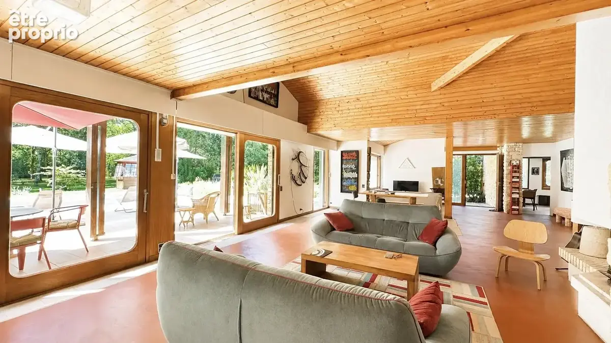 Maison d'architecte Mid-Century d'inspiration californienne  350 m² sur parc de 16 000 m²  Dax - photo 10