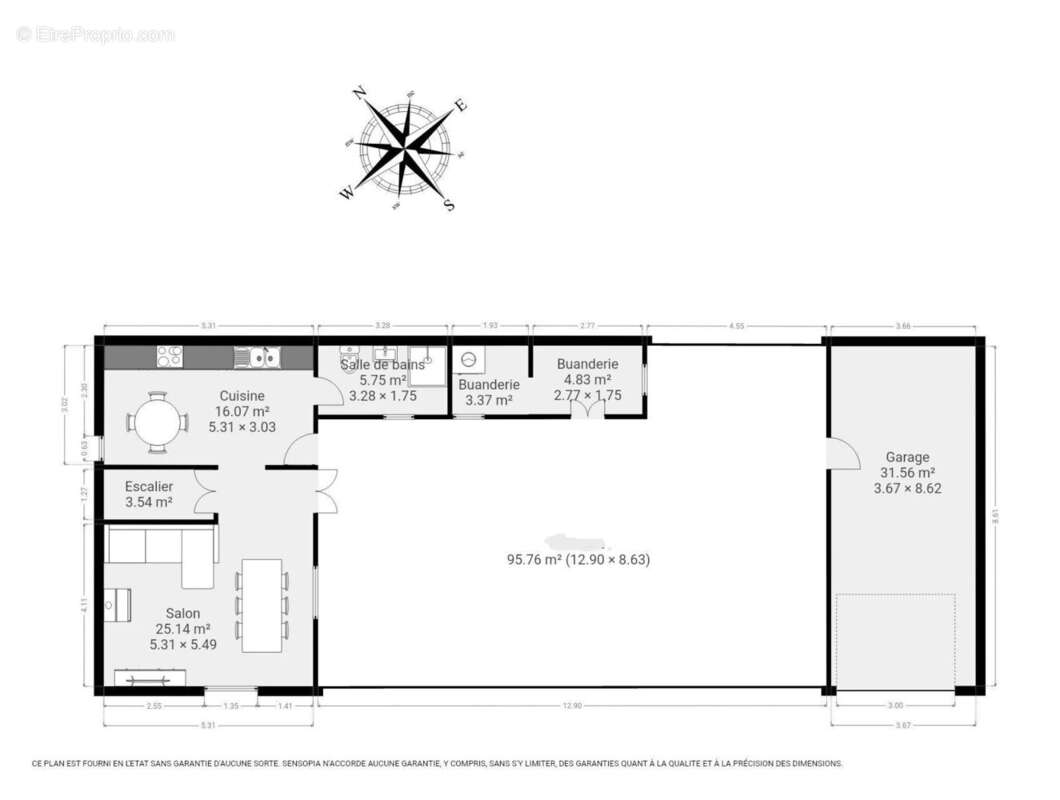 Vente Maison Le buisson-de-cadouin(24480) 154 500ï¿œ - photo 3