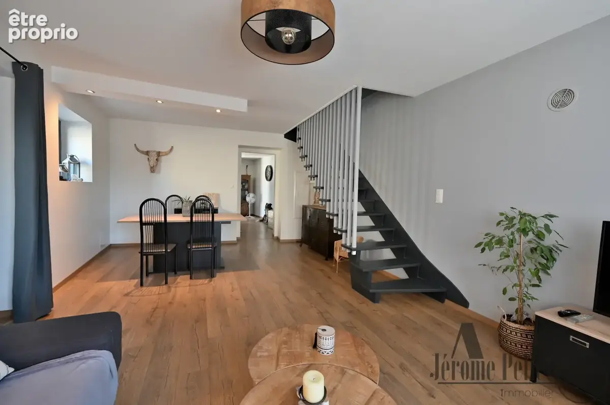 A vendre : 69360, ternay centre - maison de ville 95 m2 - 3 chambres - jardin 443 m2 et garage - photo 5