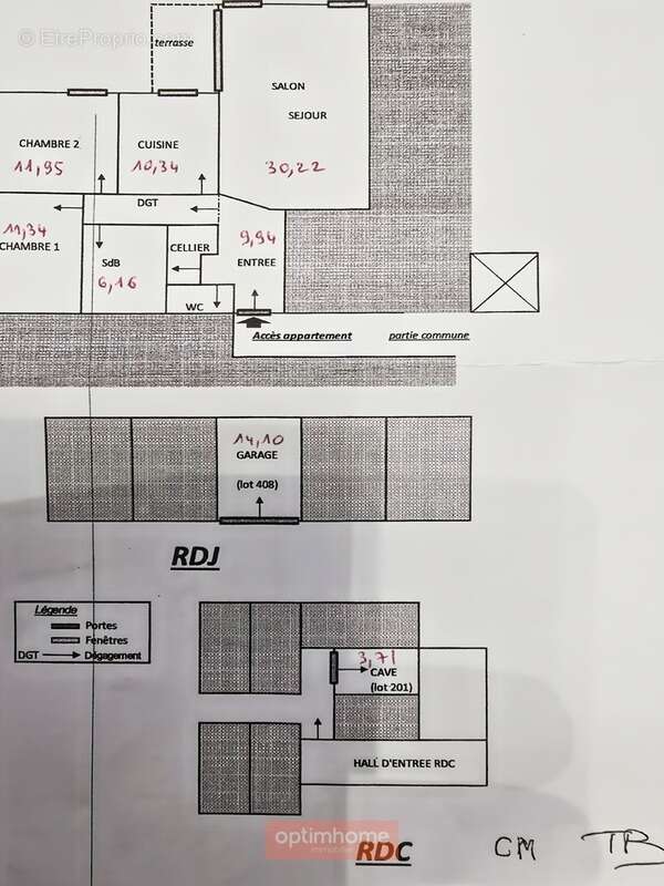 Appartement à BEAURAINS