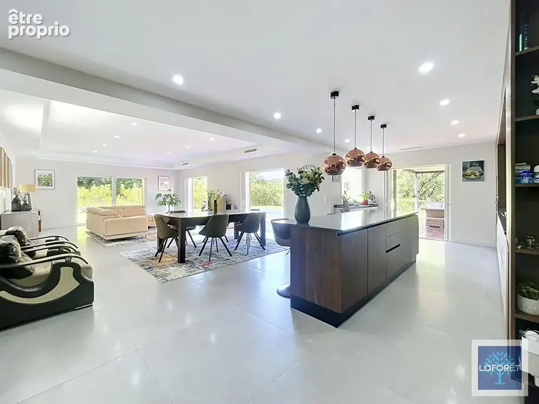 Roquefort-les-pins - superbe villa contemporaine au calme absolu - photo 5