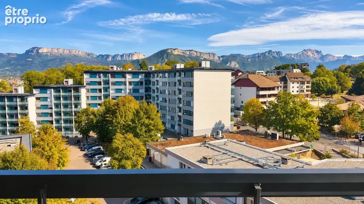T3 de 62 m2 en étage élevé  Vue Montagne  Cran Gevrier - photo 3