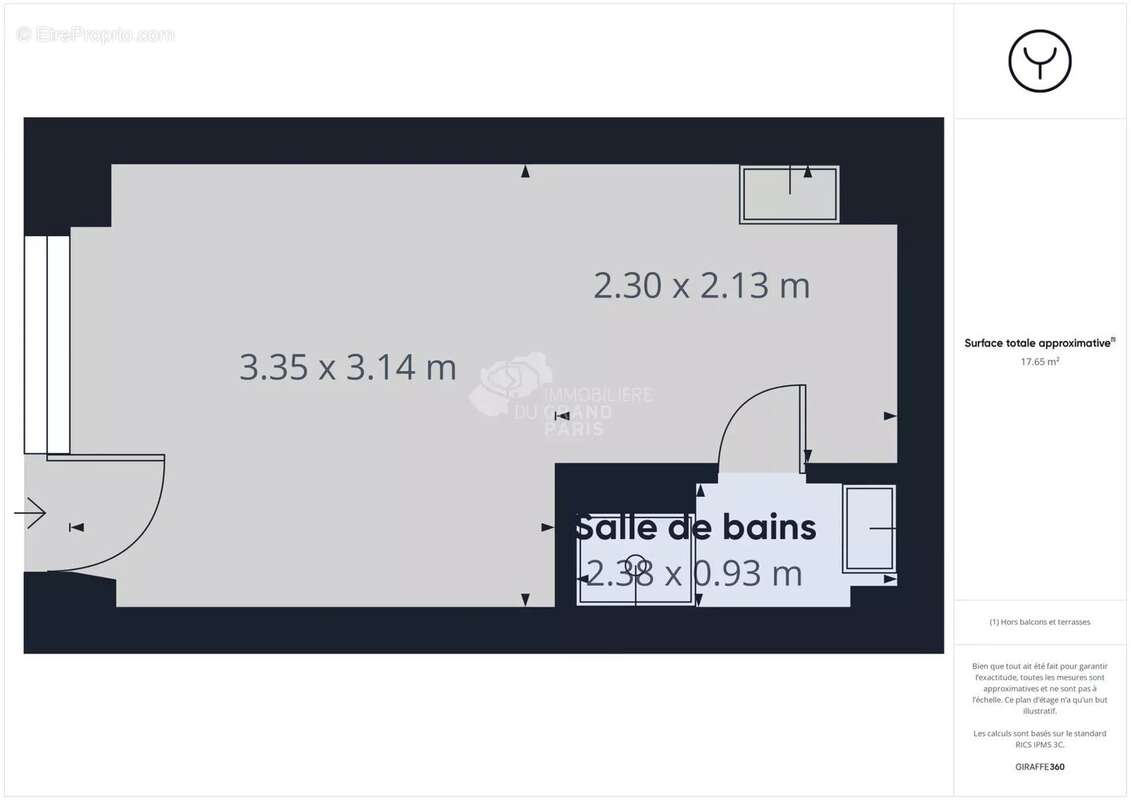 Appartement à PARIS-17E