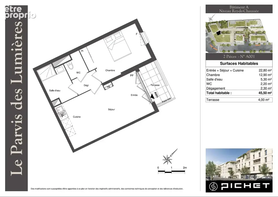 Bel appartement moderne à Chartres – 2 pièces, 45,5 m² - photo 2