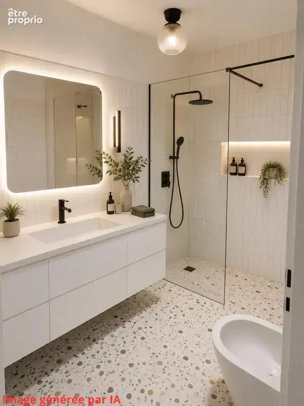 A VENDRE : Appartement T4 lumineux avec petits balcons – Saint-Brice-Courcelles - photo 5