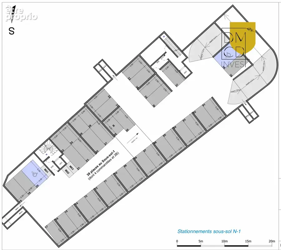 T4 'comme une villa sur les toits' vue mer lisière 8ème - photo 12