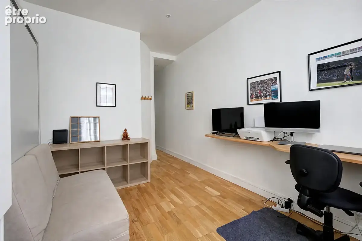 Appartement Paris 1 pièce(s) 19.35 m2 - photo 2