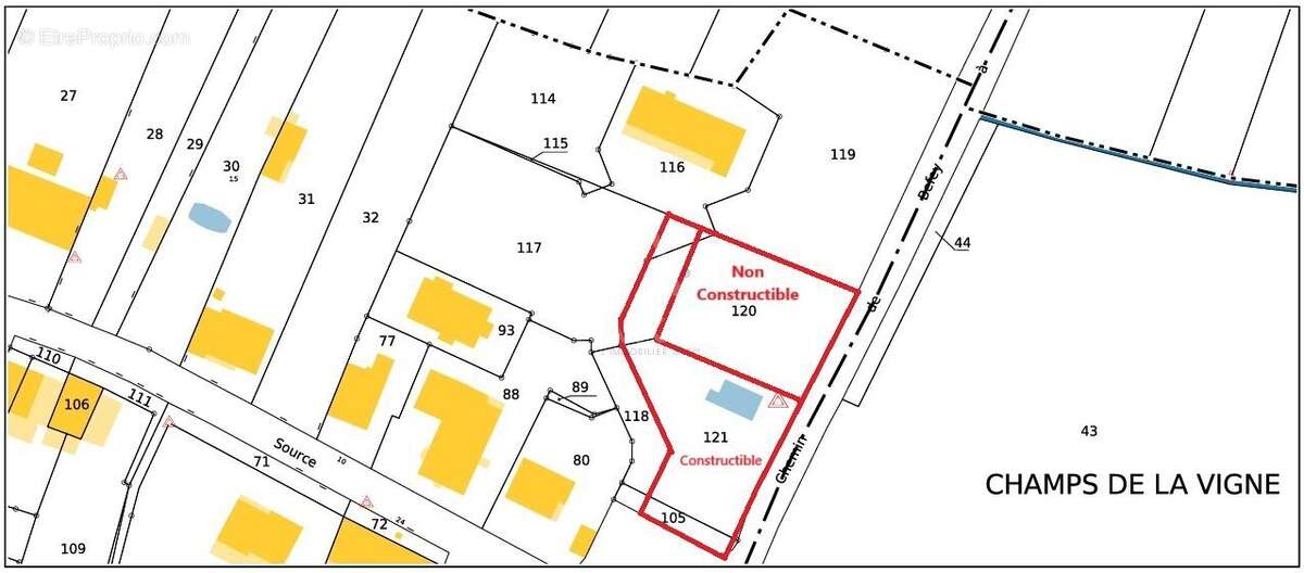 Terrain à SAINT-HUBERT