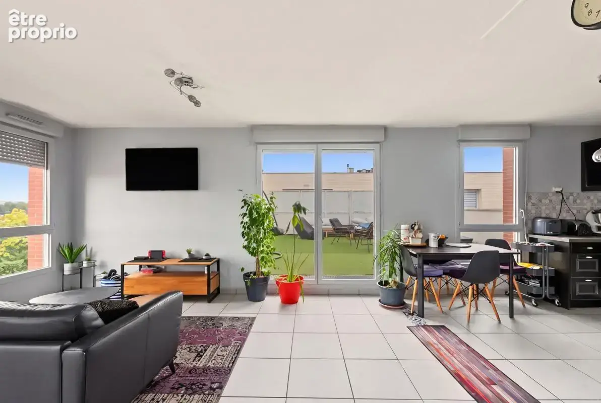 Toulouse argoulets – t4 dernier étage – 70 m² de terrasses - photo 2