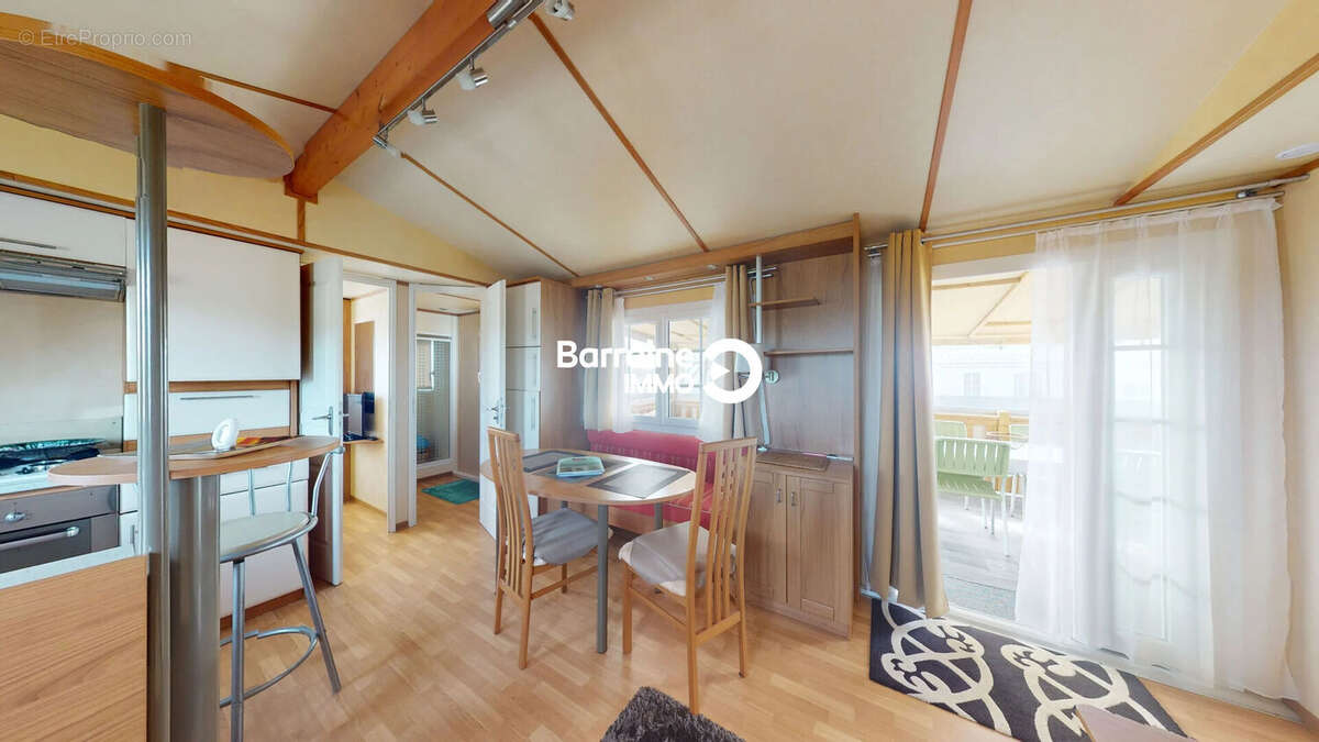 Rare sur le marché !!! Terrain de loisir privé  de 400m2 avec mobil home  de 43 m2 à Guidel, à Deux Pas de la Mer - photo 14