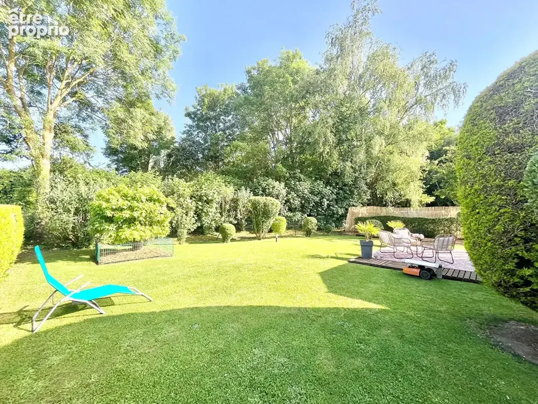 Maison Hérouvillette à vendre 5 pièce(s) 100.4 m2 - vie de plain pied - 3 chambres - véranda '- terrain 586 m² - photo 6