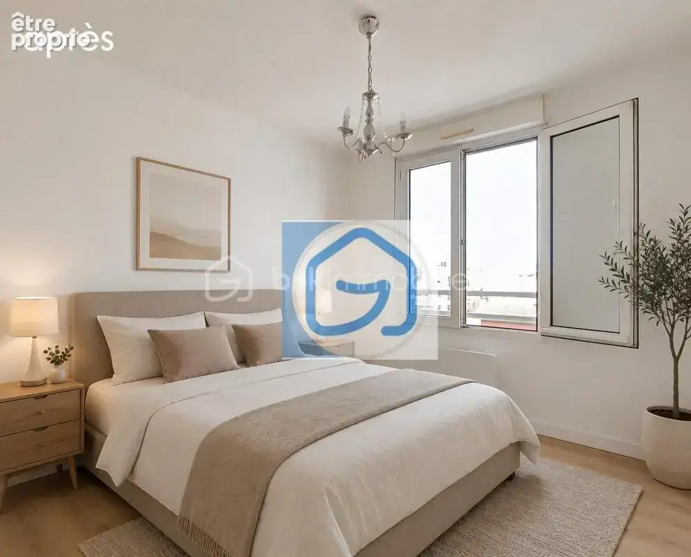 T2 rénové avec grand balcon, vue dégagée et garage – Villeurbanne Maisons Neuves - photo 10