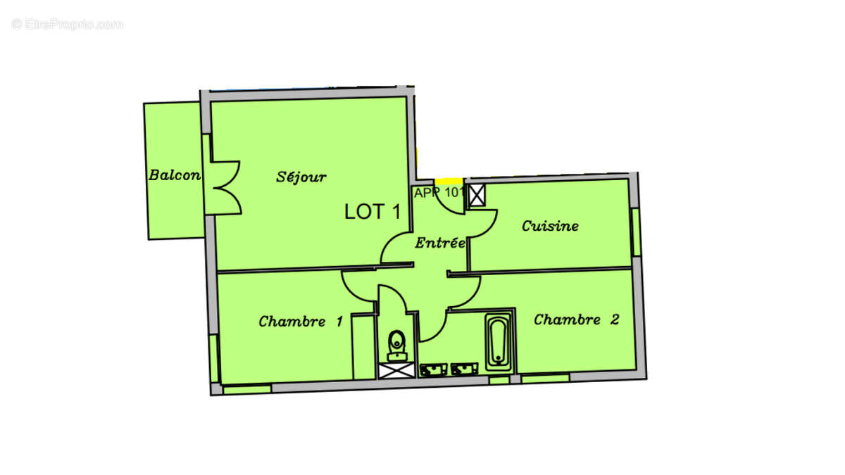 Appartement à LIBOURNE