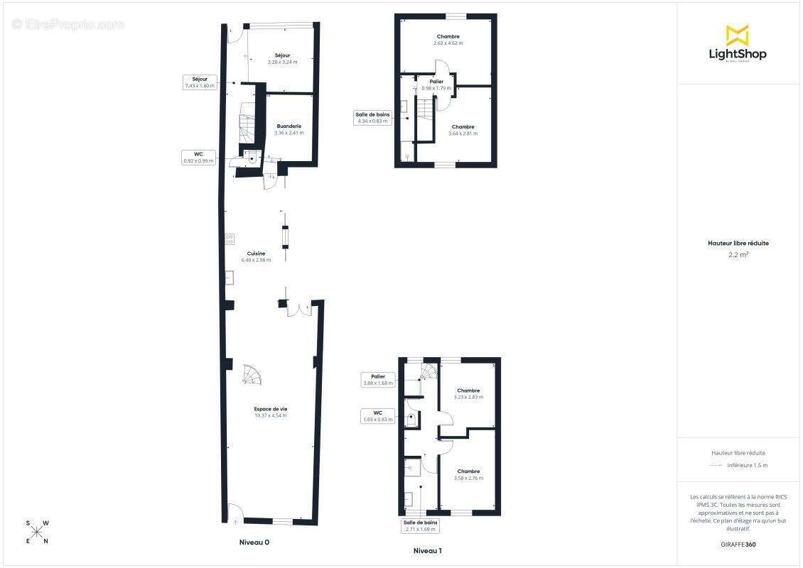Maison familiale lumineuse 145 m² avec terrasse 36 m² et patio – Sans vis-à-vis – Bordeaux Bastide - photo 19