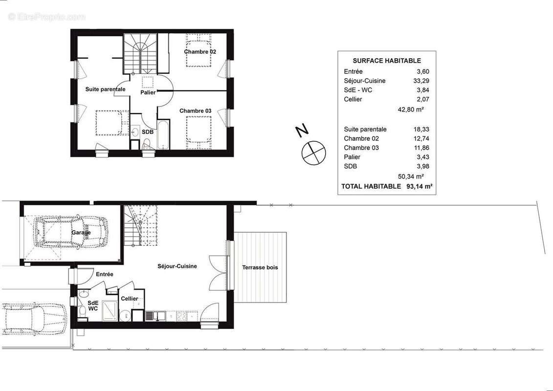 Maison 94 m² à Le Taillan-Medoc  - photo 3