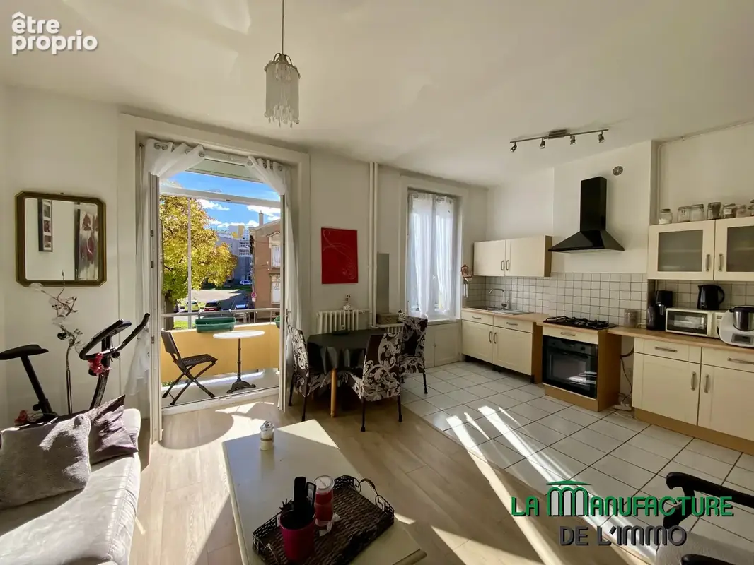 Appartement f2 lumineux avec balcon / saint-etienne centre deux - photo 8