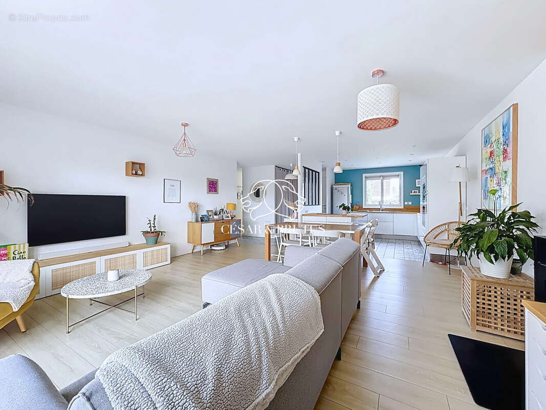 Pièce de vie - Maison à CHASSIEU