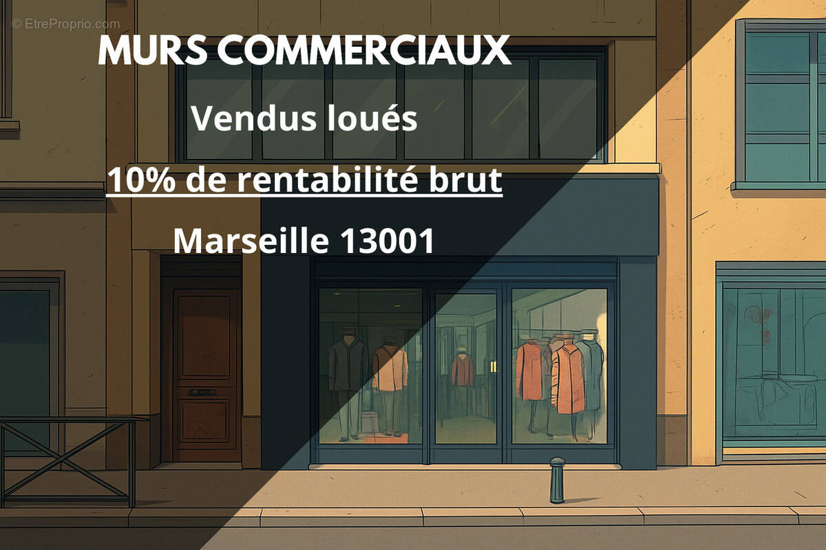 Commerce à MARSEILLE-1E