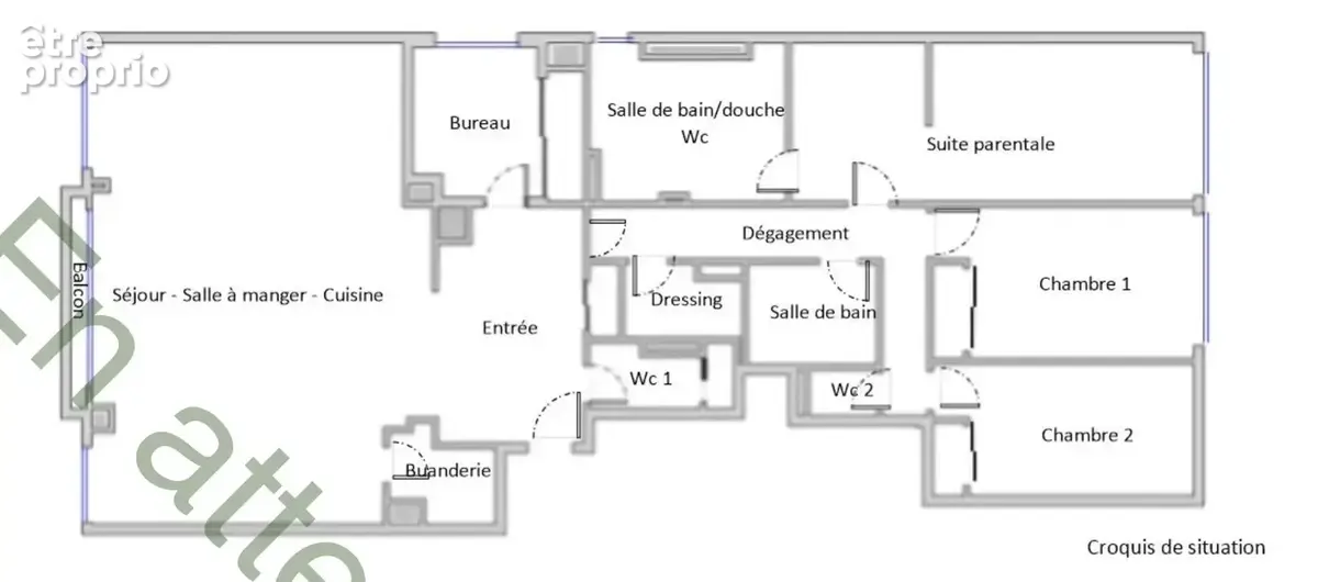 Appartement familial et lumineux en parfait état situé dans le quartier Ternes - photo 10