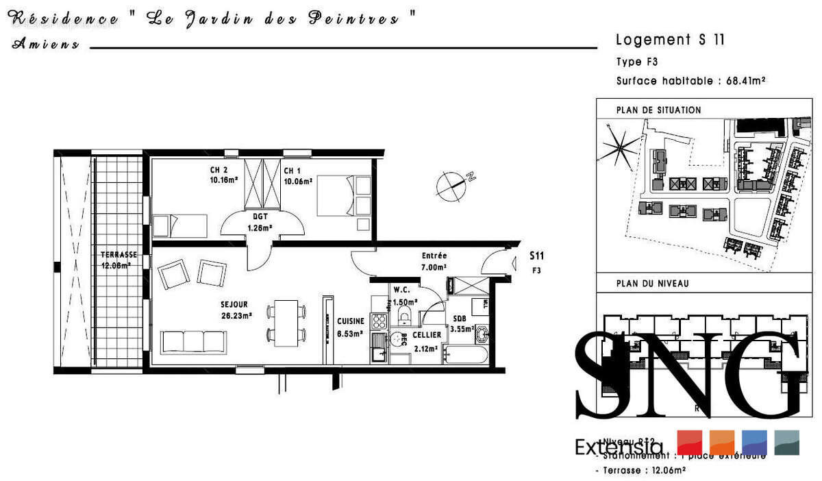 Appartement à AMIENS
